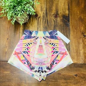 AQ/AQ Colorful high waisted shorts size 4